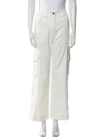 Pre-owned Twp Wide Leg Pants In White