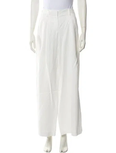 Pre-owned Twp Wide Leg Pants In White
