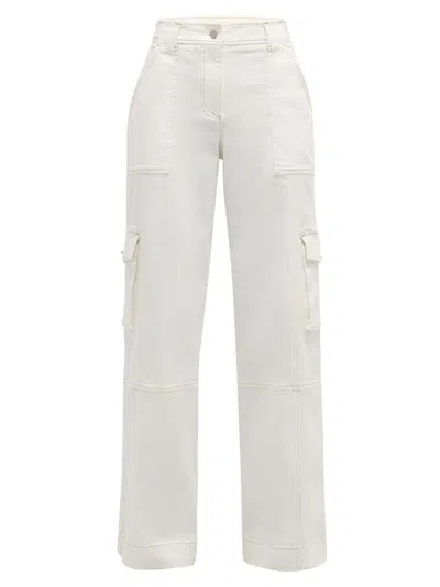 Twp Women's Coop Twill Cargo Pants In White