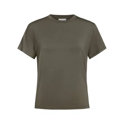 Twp Women's His Tee In Rosen Green In Gray