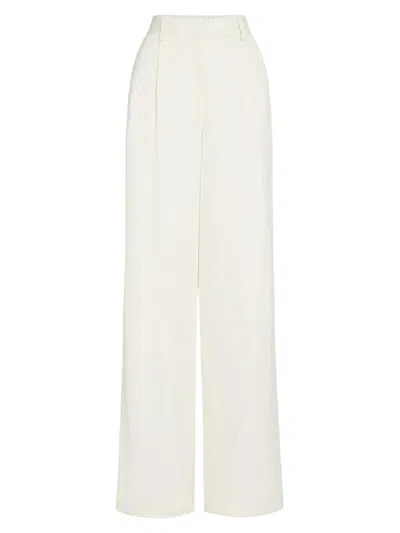 Twp Women's Hudson St. Linen-blend Pants In White