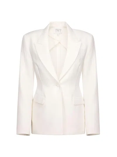 Twp Women's Jasper Linen Blazer In White