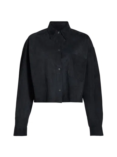 Twp Women's Little Big Joe Suede Jacket In Brown