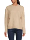 TWP WOMEN'S MOULINE CASHMERE SWEATER