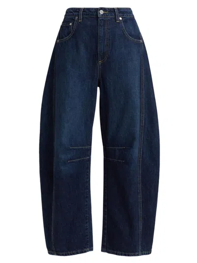 Twp Women's New Barrel Jeans In Blue
