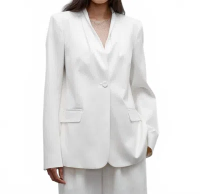 Twp Women's New Dinner Jacket In Ivory In White