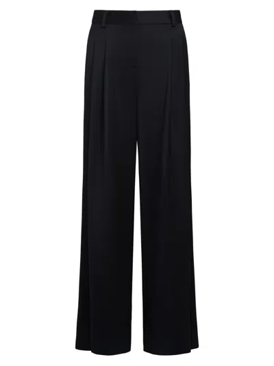 Twp Women's Next Didi Wool Wide-leg Pants In Blue