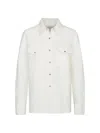 Twp Ranchers Daughter Button Down White In White