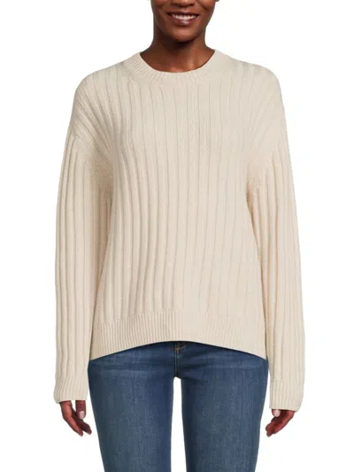 Twp Women's Ribbed Cashmere Sweater In Blonde