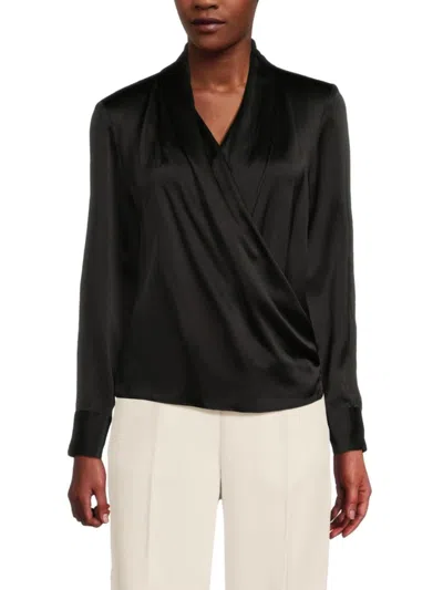 Twp Women's Stacey Silk Blouse In Black