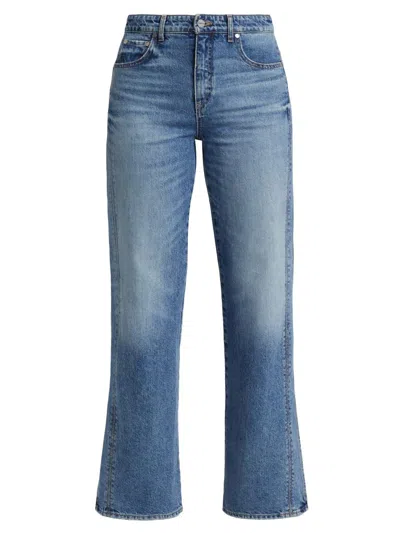Twp Women's Tangled Up Mid-rise Jeans In Blue