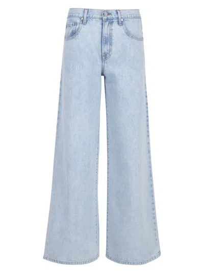 Twp Women's Tiny Dancer Wide-leg Jeans In Light Wash