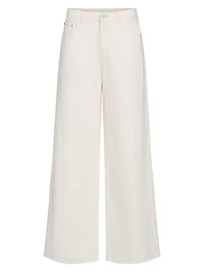 Twp Women's Tiny Dancer Wide-leg Jeans In White