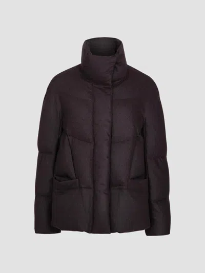 Twp Women's Warm Enough Wool-blend Puffer Jacket In Brown