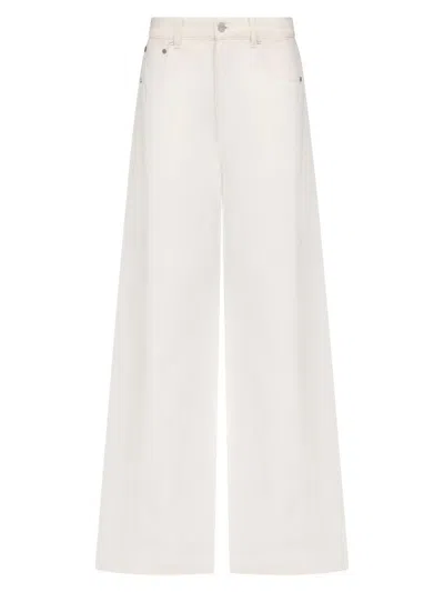 Twp West 11th St Wide-leg Jeans In White