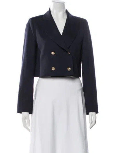 Pre-owned Twp Wool Blazer In Blue