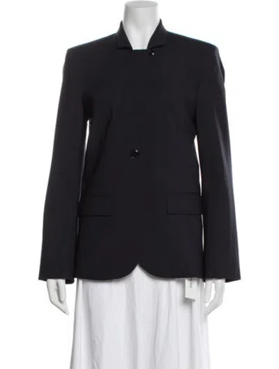 Pre-owned Twp Wool Blazer In Blue