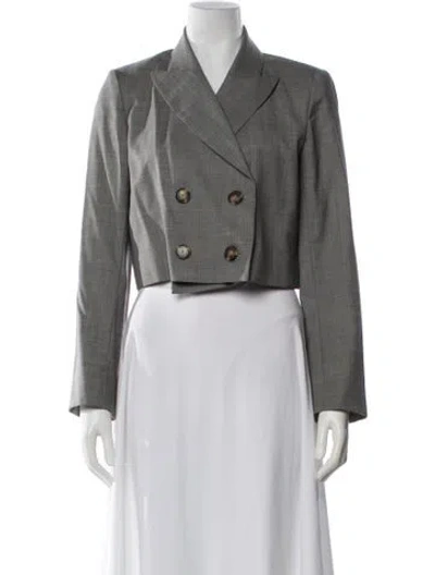 Pre-owned Twp Wool Blazer In Gray