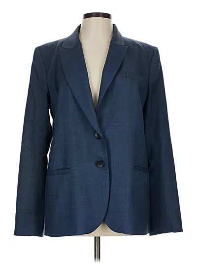 Pre-owned Twp Wool Blazer Jacket In Blue