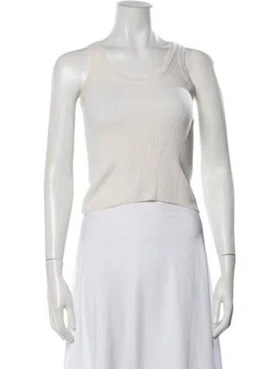 Pre-owned Twp Wool Crew Neck Top In Neutrals