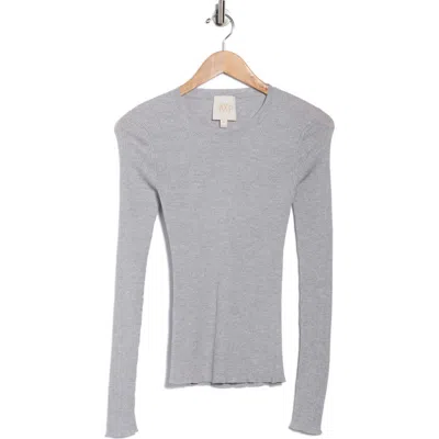 Twp Wool Crewneck Sweater In Gray