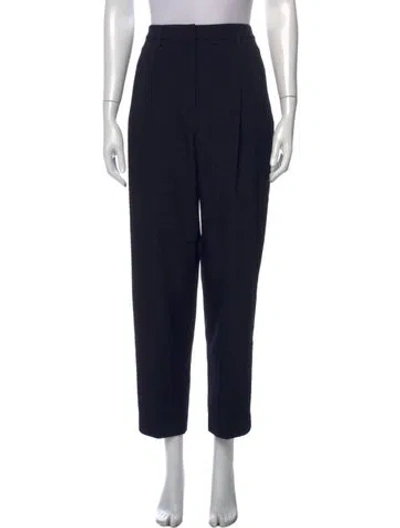 Pre-owned Twp Wool Straight Leg Pants W/ Tags In Black
