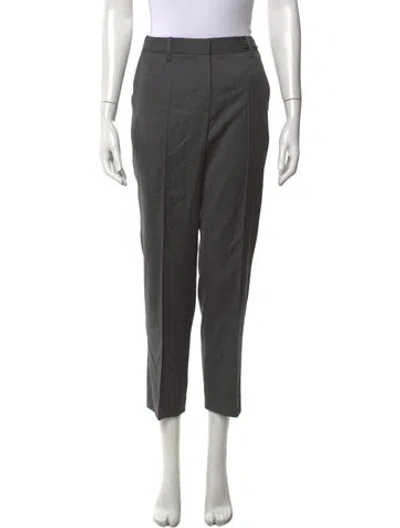 Pre-owned Twp Wool Straight Leg Pants W/ Tags In Gray