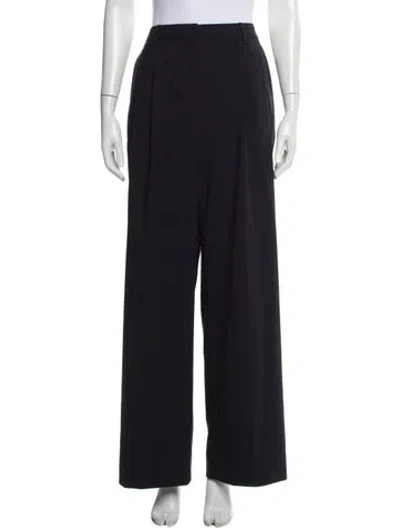 Pre-owned Twp Wool Wide Leg Pants W/ Tags In Blue