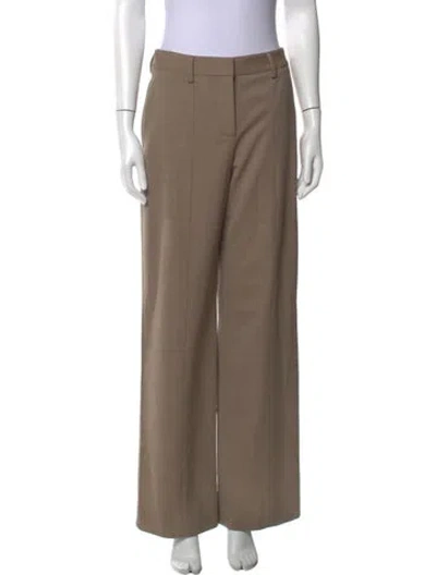 Pre-owned Twp Wool Wide Leg Pants W/ Tags In Neutral