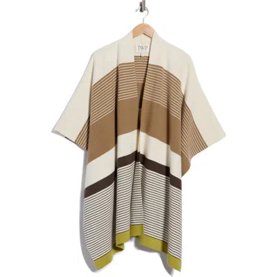 Twp Wrapped Around Cashmere Cardigan In Multi