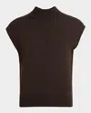 Twp Wren Tank Top In Merino Wool In Brown