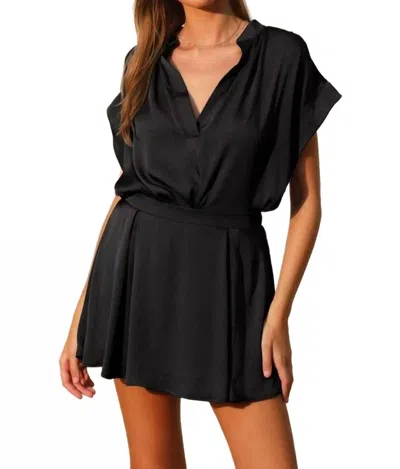Tyche Ari Blouse In Black
