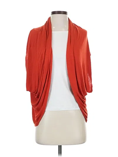 Pre-owned Tyche Cardigan Sweater In Orange