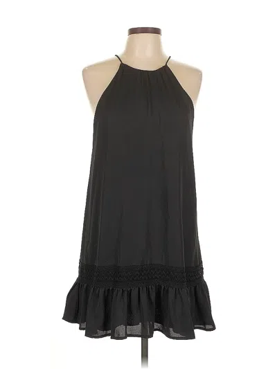Pre-owned Tyche Casual Dress In Black
