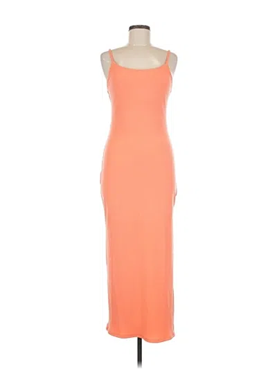 Pre-owned Tyche Casual Dress In Orange