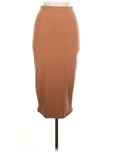 Pre-owned Tyche Casual Skirt In Brown