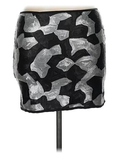 Pre-owned Tyche Casual Skirt In Silver