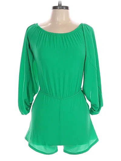 Pre-owned Tyche Romper In Green