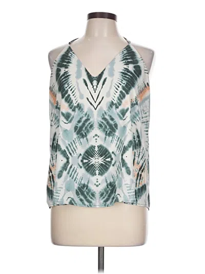 Pre-owned Tyche Sleeveless Blouse In Teal