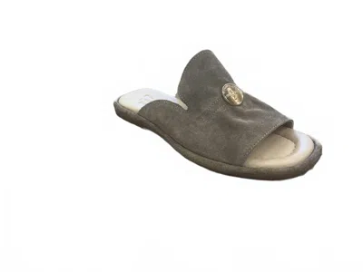 Tyche Women's Loyal Sandals In Mushroom Suede In Multi
