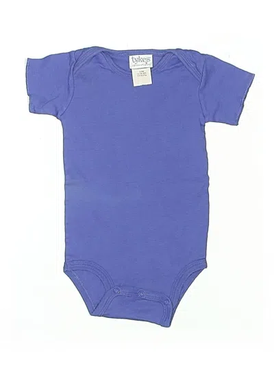 Pre-owned Tykes Babies' Short Sleeve Onesie In Purple