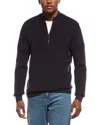 Tyler Boe Tyler Böe 1/4-zip Sweater In Black