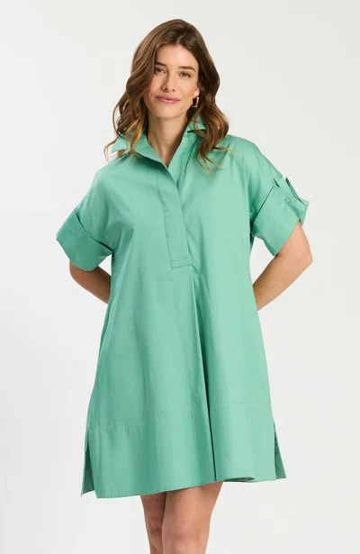 Tyler Boe Addie Dress In Creme De Menthe In Green