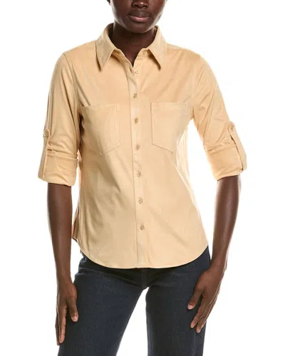 Tyler Boe Addison Fsx Shirt In Beige