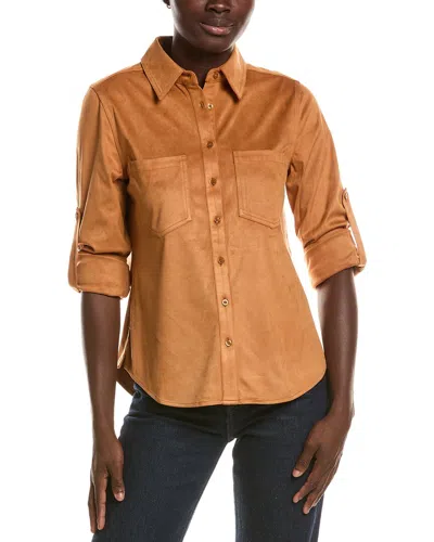 Tyler Boe Addison Fsx Shirt In Brown