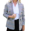 Tyler Boe Buckingham Plaid Jacket In Blair In Multi