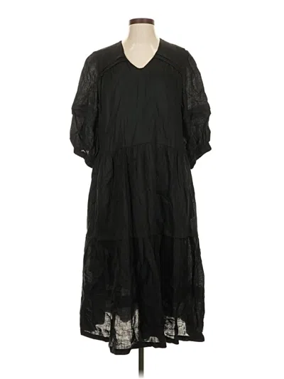Pre-owned Tyler Boe Casual Dress In Black