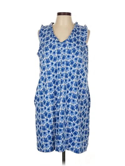 Pre-owned Tyler Boe Casual Dress In Blue