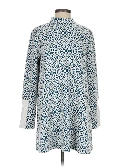 Pre-owned Tyler Boe Casual Dress In Blue