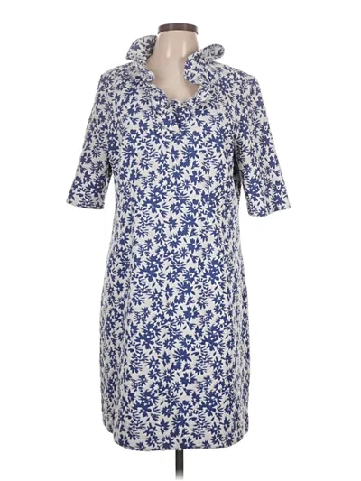 Pre-owned Tyler Boe Casual Dress In Blue